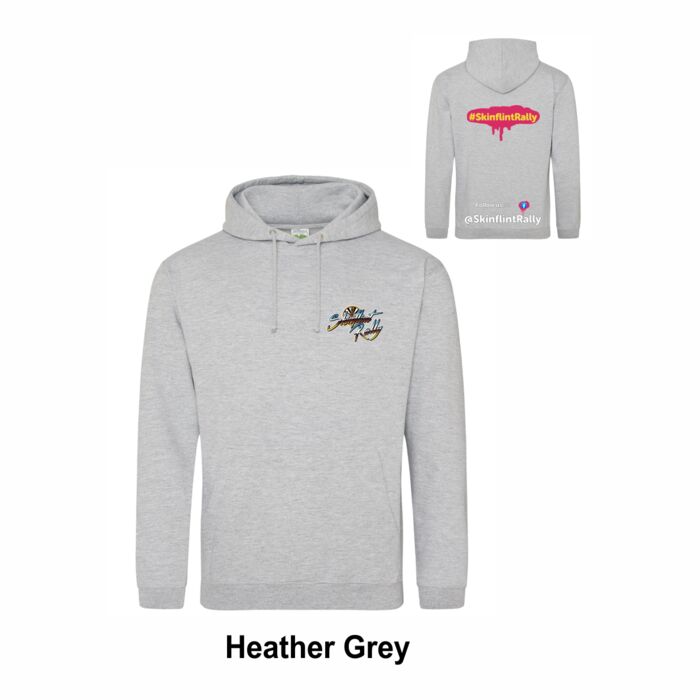 Skinflint Rally Heather Grey Hoodie Kids Thumbnail
