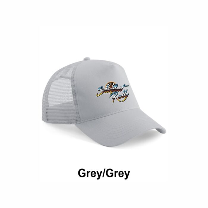 Skinflint Rally Grey/Grey Snapback Trucker Hat Thumbnail